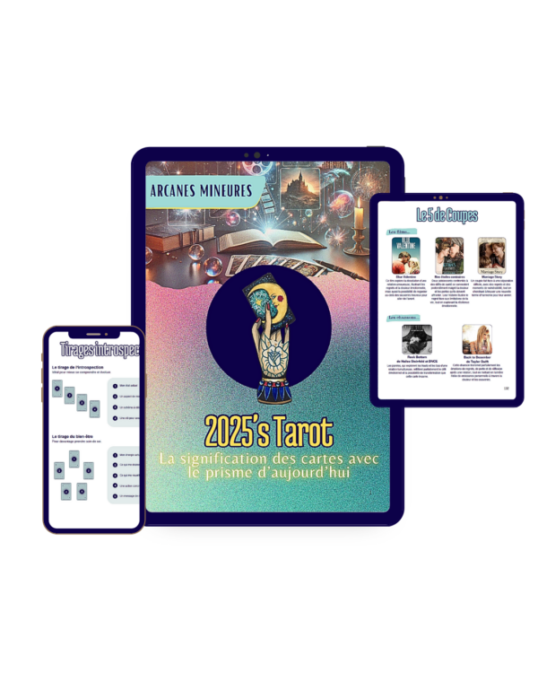 page de garde 2025's tarot mineures