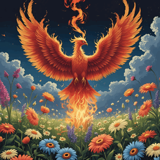 phoenix qui représente le burn-out