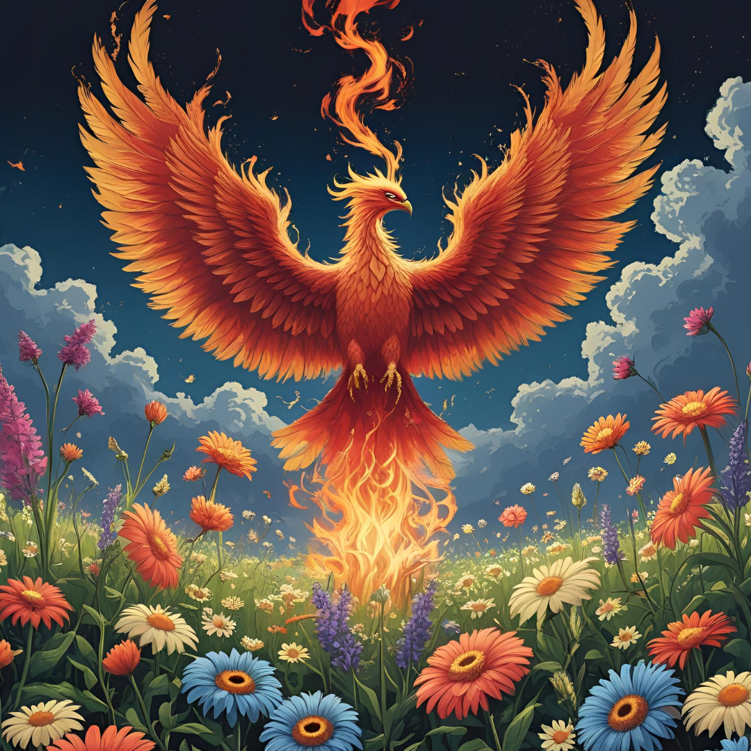 phoenix qui représente le burn-out